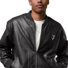 Load image into Gallery viewer, Classic 3 Leather Bomber Jacket