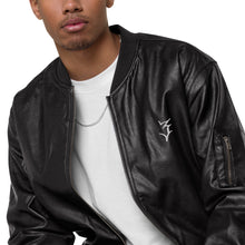 Load image into Gallery viewer, Classic 3 Leather Bomber Jacket
