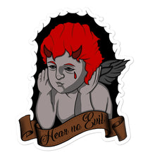 Load image into Gallery viewer, “Hear No Evil 3” sticker