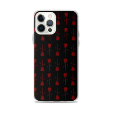 Load image into Gallery viewer, “Red Rose” Pattern iPhone Case