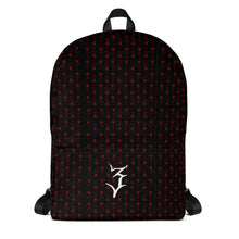 Load image into Gallery viewer, “Red Rose” Pattern Backpack