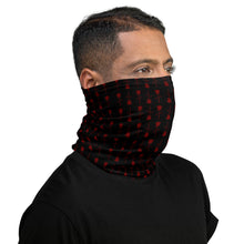 Load image into Gallery viewer, “Red Rose” Pattern Neck Gaiter