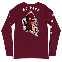 Load image into Gallery viewer, “No face 3” Collectible Unisex Long Sleeve Tee