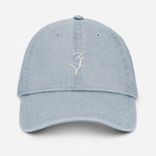 Load image into Gallery viewer, “Classic 3” Embroidered Denim Hat
