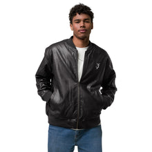 Load image into Gallery viewer, Classic 3 Leather Bomber Jacket
