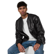 Load image into Gallery viewer, Classic 3 Leather Bomber Jacket
