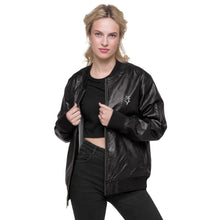 Load image into Gallery viewer, Classic 3 Leather Bomber Jacket
