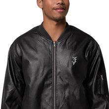 Load image into Gallery viewer, Classic 3 Leather Bomber Jacket
