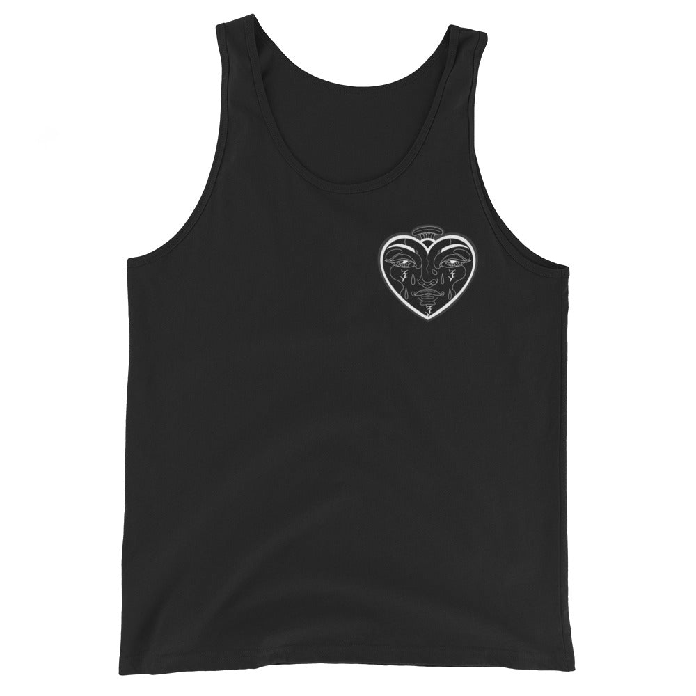 “Heart broke 3” Unisex Tank Top